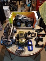 Lot of remote control cars