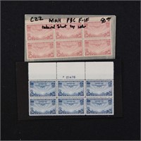 US Stamps Plate Block Accumulation