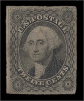 US Stamps #17 Used w/Faults CV $250