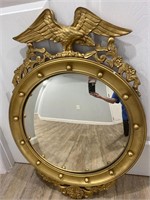Antique federal eagle mirror