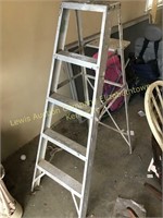 56” aluminum ladder