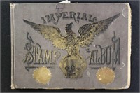 Worldwide Stamps 1883 Scott Imperial Album - damag