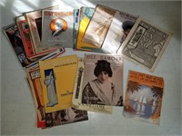 Vintage Sheet Music