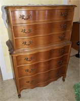 Exceptional Six Drawer Wooden Dresser