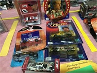 Die-cast cars in original packaging