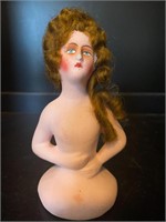 Antique Germany half doll bust