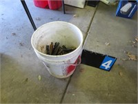 BUCKET OF MISC DRILL BITS