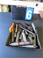 TRAY OF MISC TOOLING ITEMS