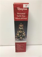 Decorated Table Tree 2' (24")
