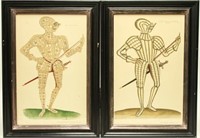 Tudor Military Suits of Armor Prints, 1905 - Pair