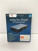 Analong Pass Through DTV Converter Box