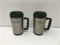 Pair of Field and Stream Thermal Mugs