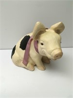 Large Heavy Ceramic Pig