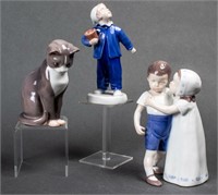 Bing & Grondahl Denmark Porcelain Figures, 3