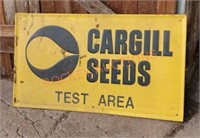 Metal Seed Sign