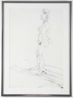 Elizabeth Josephson Nude Figure Study Drawing