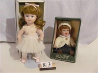 1 lot of 2, boxed Dolls