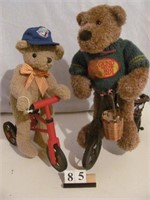 1 lot of 4, Bears on tricycles