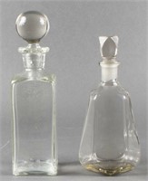 Glass Decanters, 2