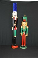 4 Ft Nut Cracker and 3 Ft Nut Cracker