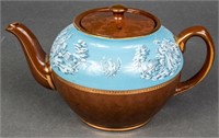 Sadler English Paint Decorated Teapot
