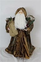 Santa in Velvet and Fur Robe
