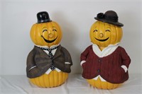 Pumpkin Head Figurines 24"H