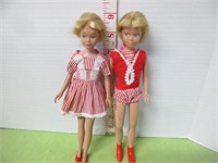 PAIR OF 1963 MATTEL BARBIE DOLLS