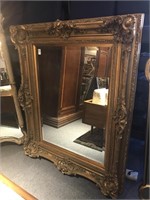 Fancy Gold Mirror