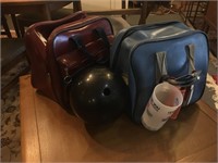 Vintage Bowling Bags and Balls