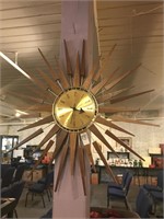Seth Thomas MCM Starburst Clock