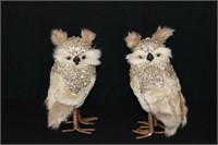 2 Gold Owls