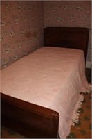 Twin Bed w/2 head & Foot boards and rails