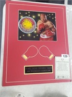 JAMES CRUSHER SMITH BOXING SIGNED 16X20 MATTED