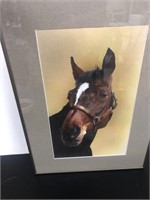 Signed Painting of Horse By artist R. Nuyts