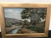 Original Oil on Board, Signed by Frank Wilmes