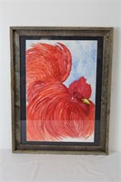 Rooster painting Local Artist