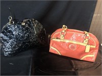 2 Used Coach womans purses