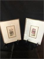 Pair of Framed & Matted Limited Edition Prints