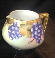 Hand Painted Porcelain Water Pitcher