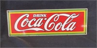 1989 "Drink, Coca Cola" Porcelain Sign