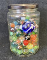Jar with Marbles