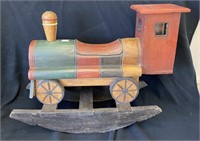 Wooden Ride On Choo Choo Train