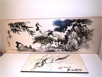 Oriental Plaque Art - Originals