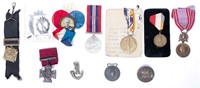 Lot of 11 Assorted WWII Medals from Germany
