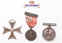Lot of 4 Medals - Military Memorabilia