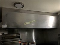 ~8' S/S Exhaust Hood w/ Fire Suppression System