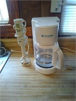 Proctor silex coffee machine & braun hand mixer