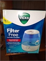 Vicks filter free cool mist humidifier