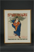 St. Nicholas for Boys and Girls. Lithograph Poster